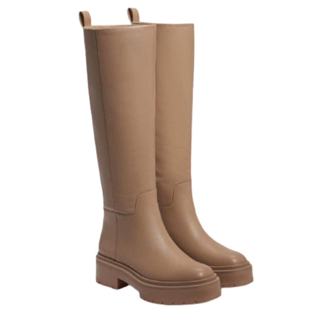 Sam Edelman ♡ Larina Tall Boot in Sesame Leather